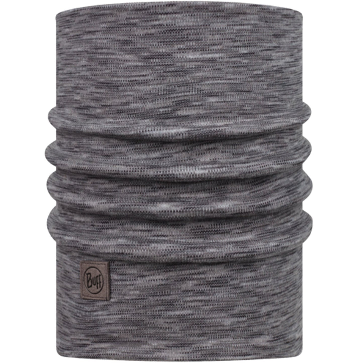 Buff Unisex Merino Wool Heavyweight Tubular Bandana - Fog Grey