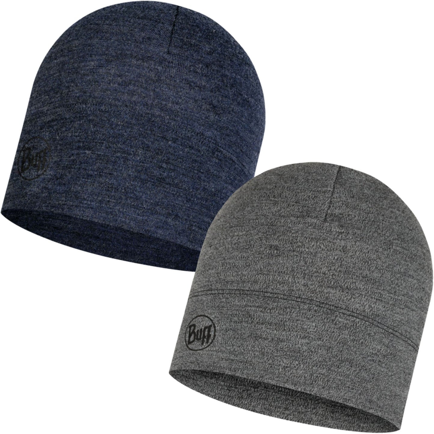 Buff Unisex Merino Wool Beanie Hat - Cloud