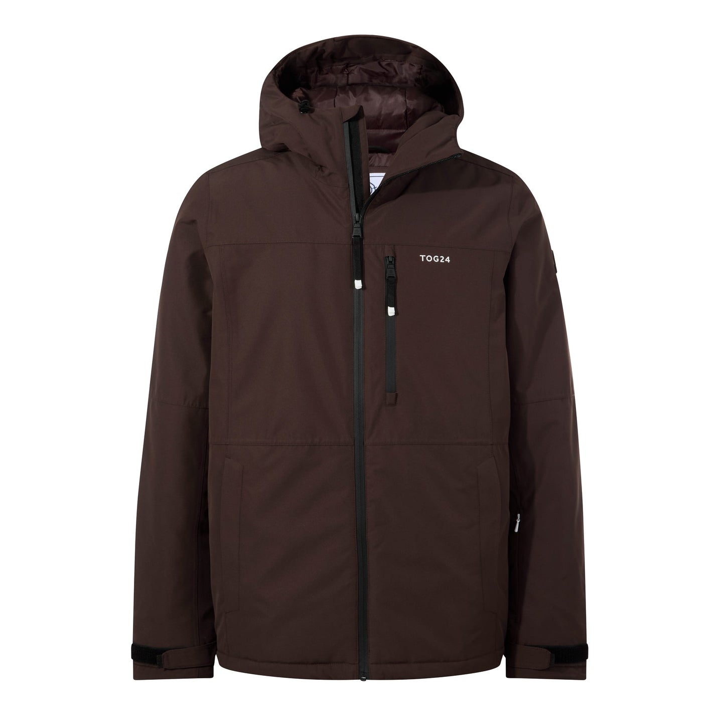 Samoens Mens Waterproof Ski Jacket - Chocolate Brown