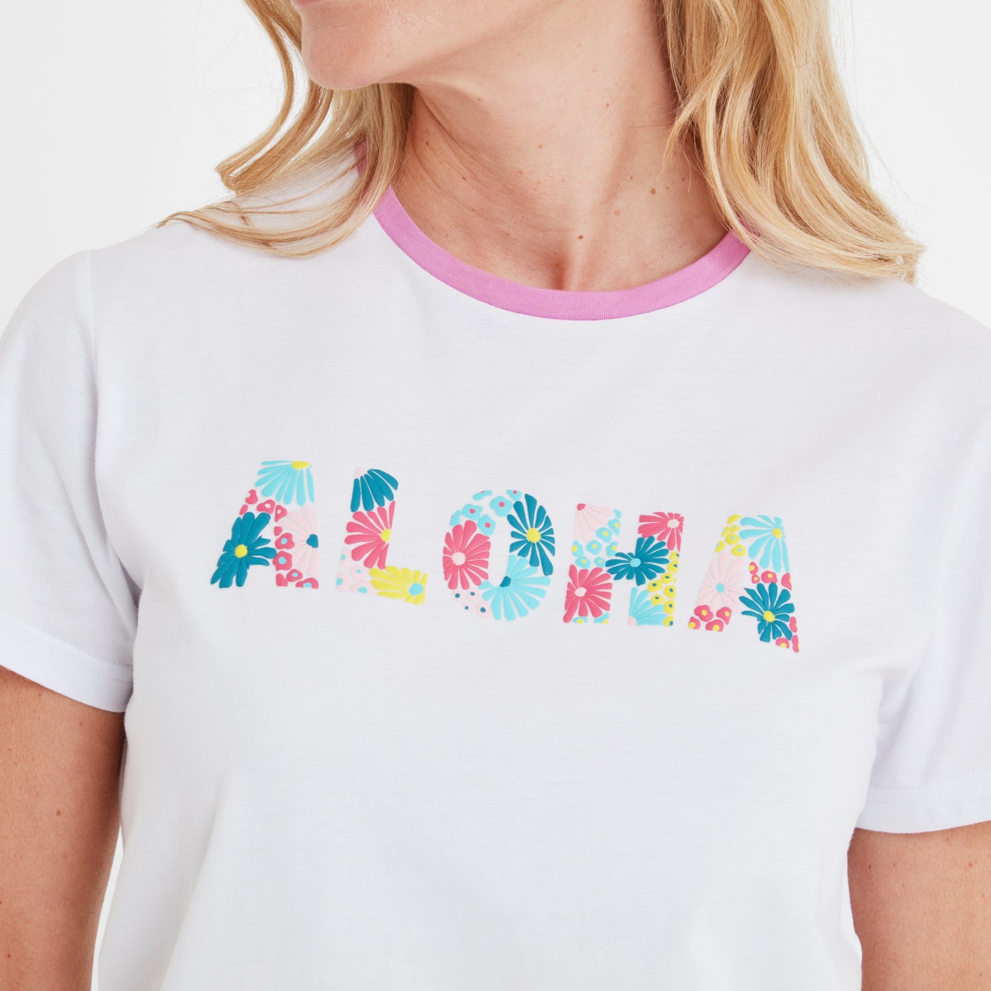 Susan Womens 100% Cotton Supersoft T-Shirt - Optic White