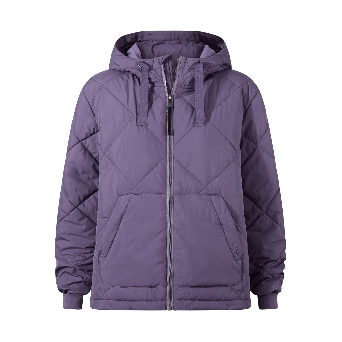 Tasker Womens Lightweight Insulated Quilted Jacket - Smokey Purple