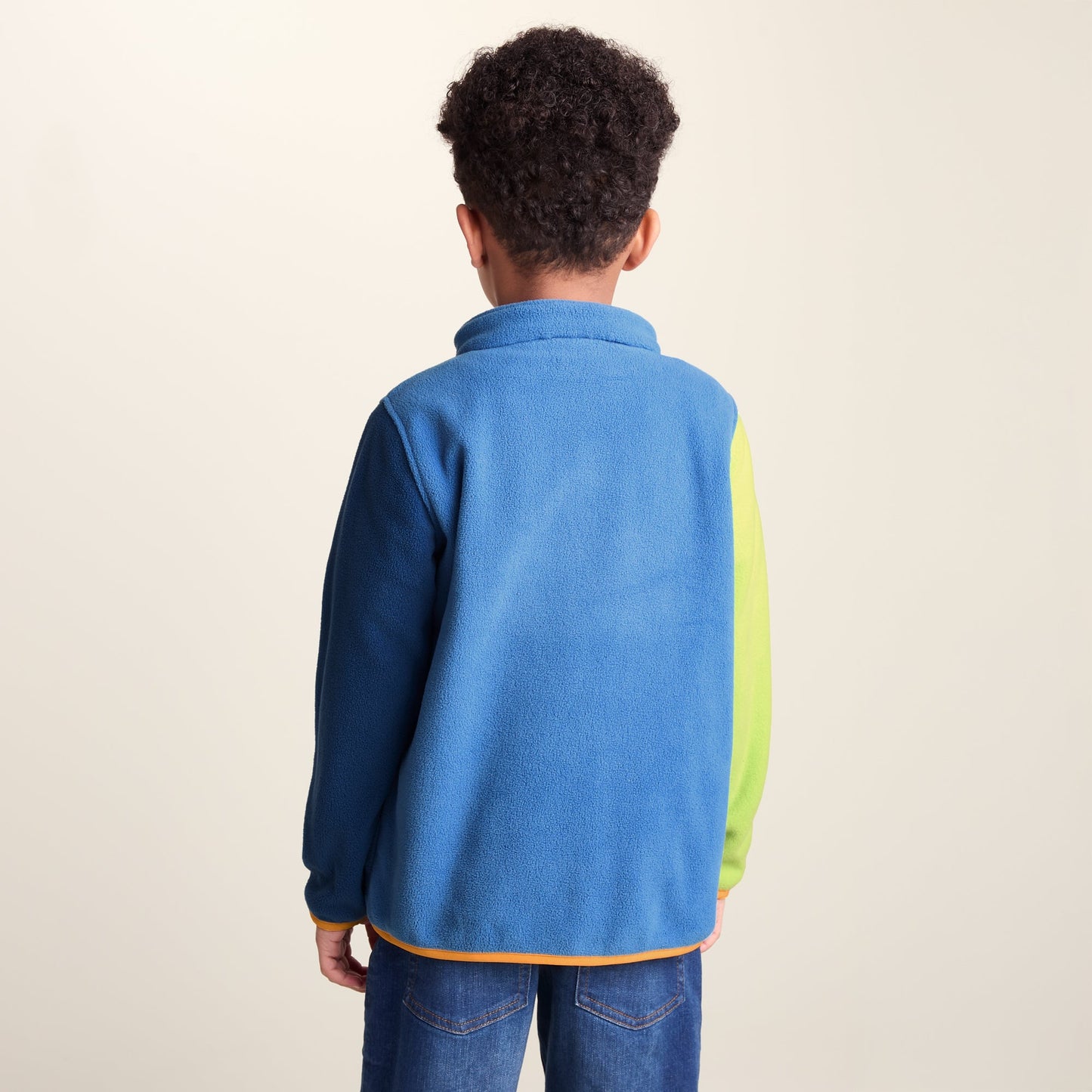 Texel Kids Shaun the Sheep Fleece Zip Neck - Bluebell