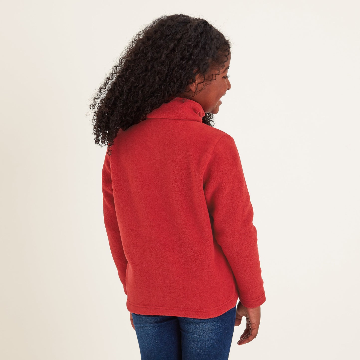 Toffolo Kids Zipneck Fleece - Chilli