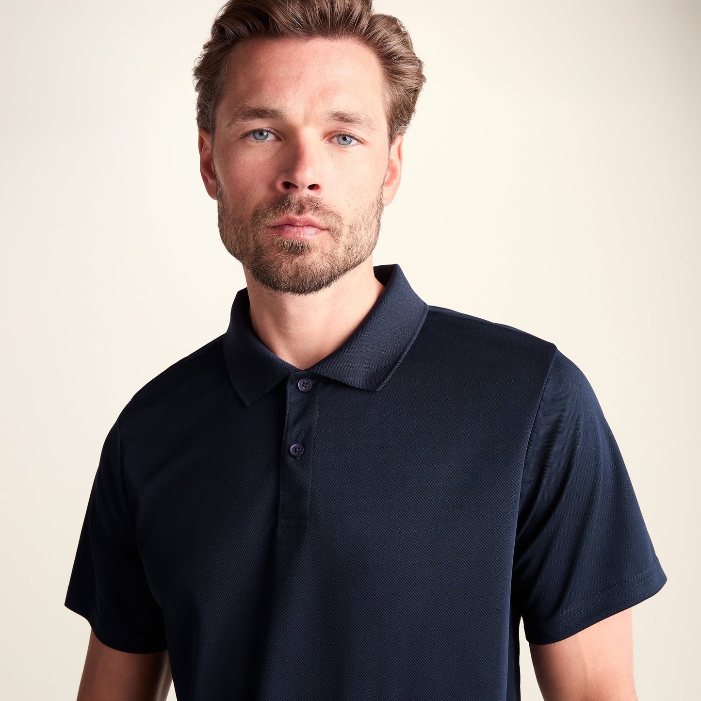 Torres Mens Tech Polo - Navy