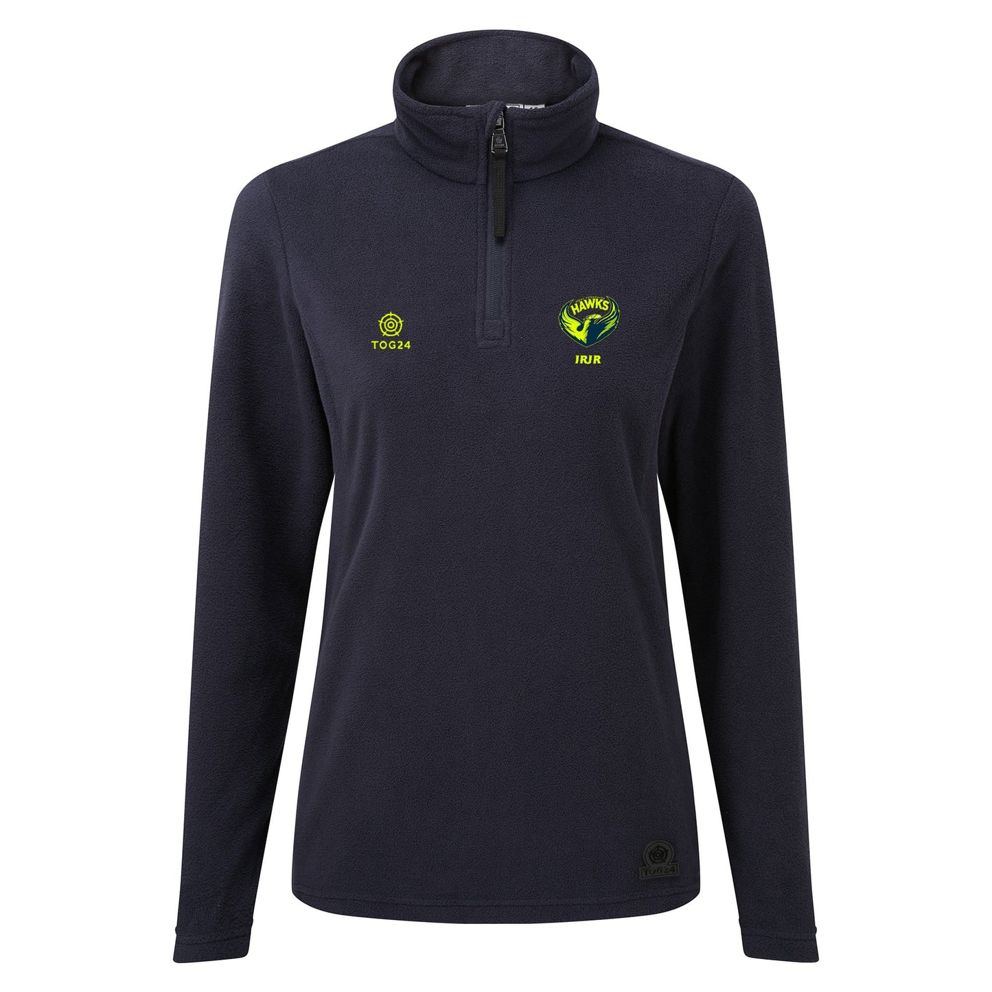 West Yorkshire Hawks Womens - Treeton Fleece Zipneck Navy