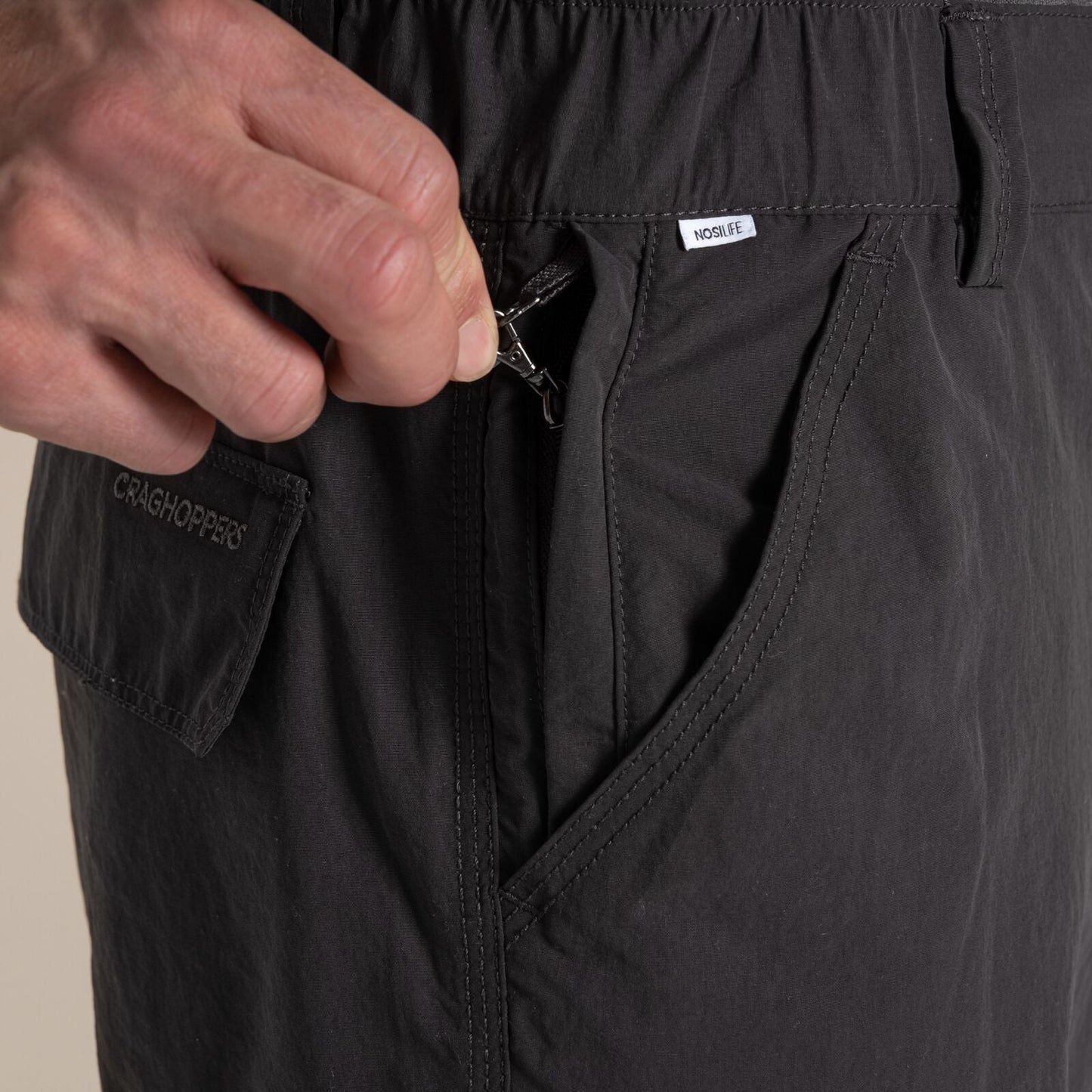 Craghoppers Mens NosiLife Cargo III Walking Shorts
