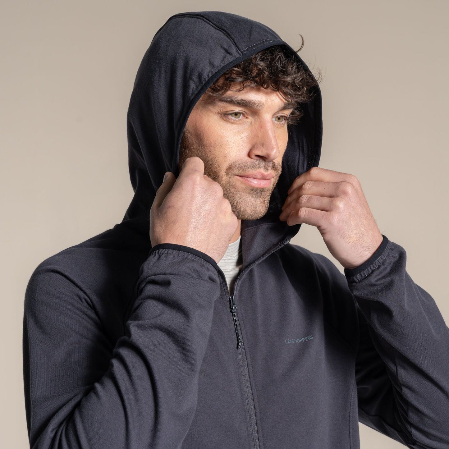 Craghoppers Mens NosiLife Nadim Technical Hoodie