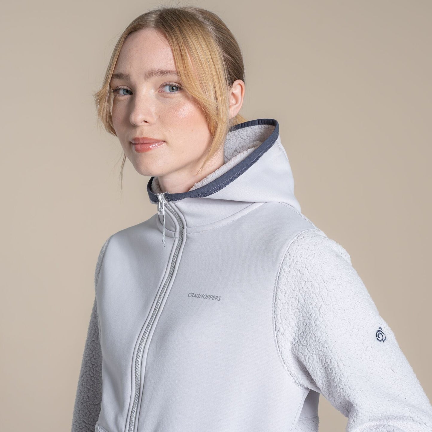 Craghoppers Womens Telesto Hooded Full Zip Fleece
