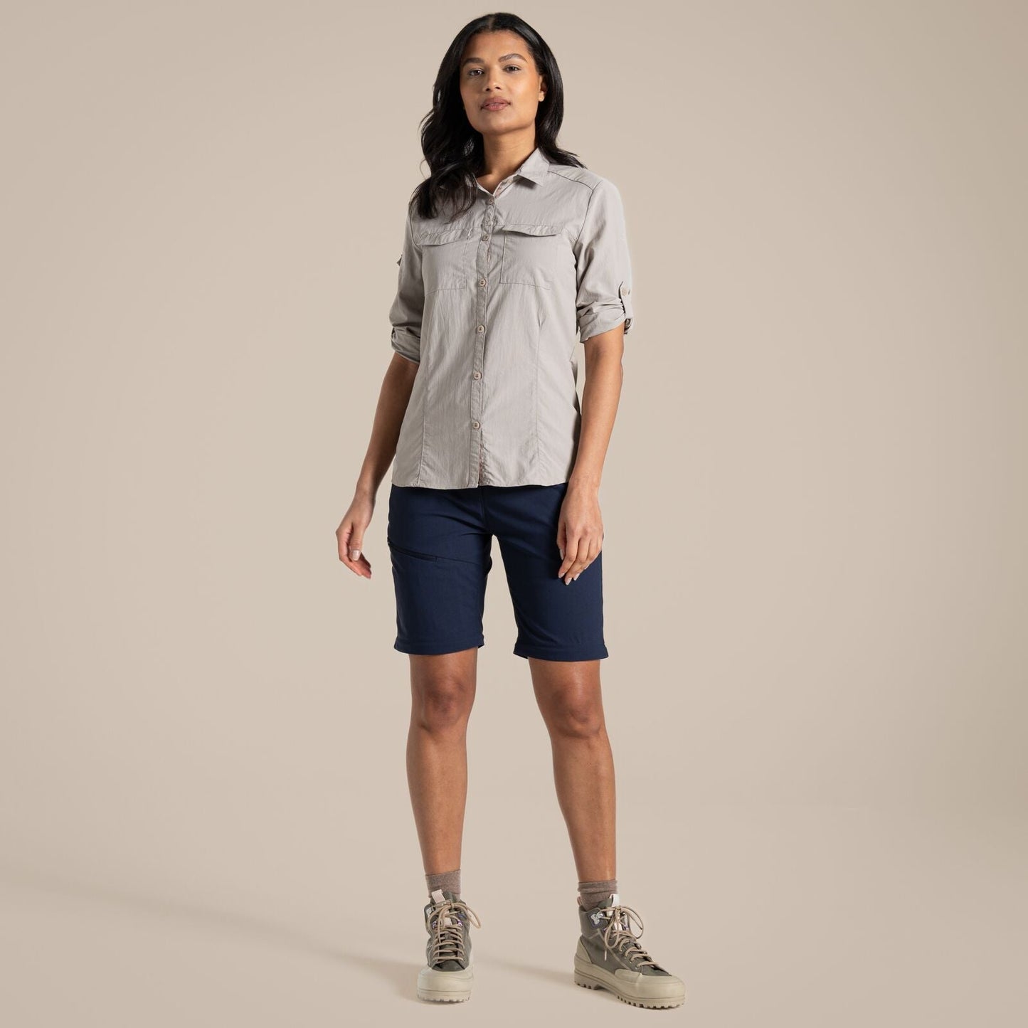 Craghoppers Womens NosiLife Pro III Zip Off Walking Trousers