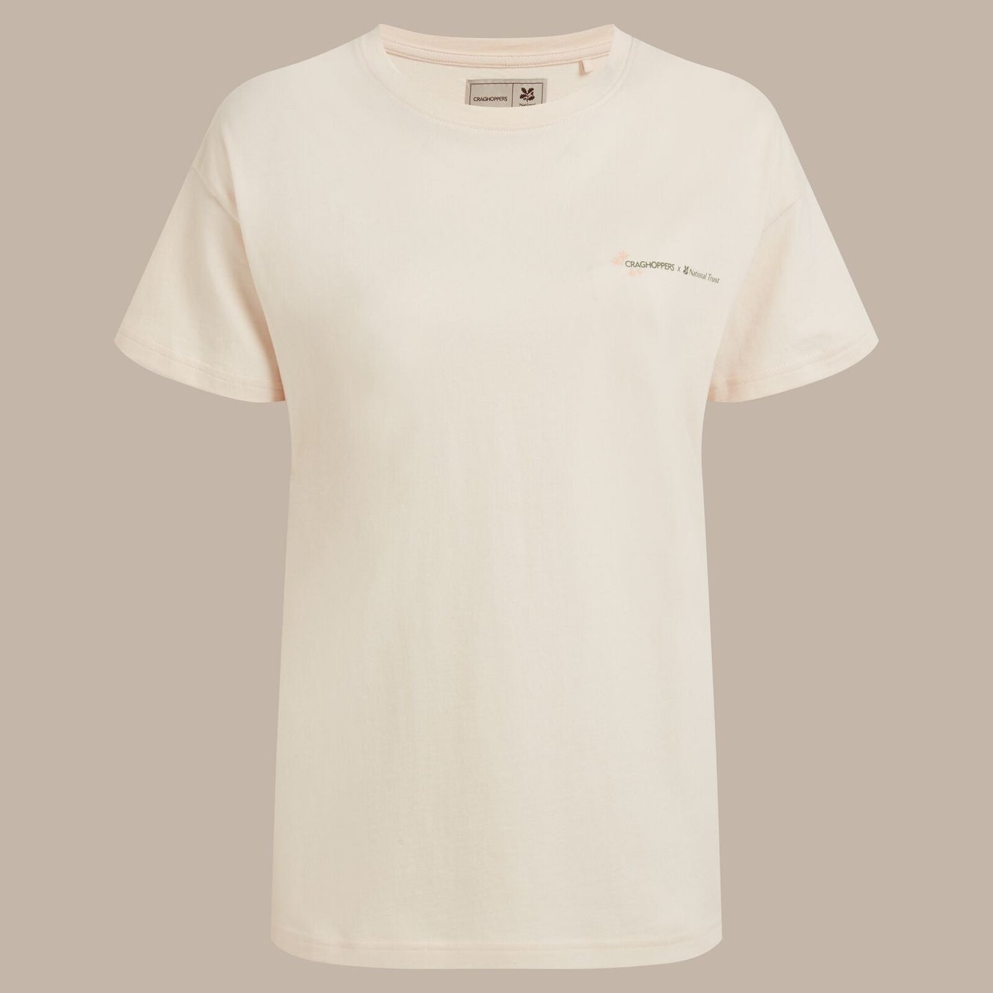 Craghoppers Womens National Trust Bistort Short Sleeve T-Shirt