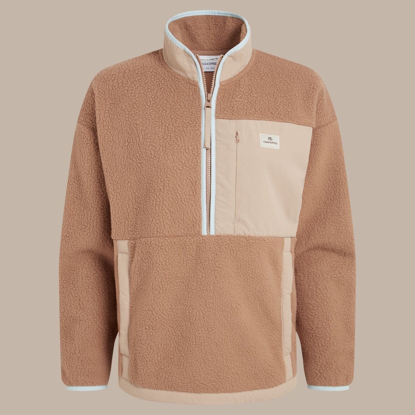 Craghoppers Womens Grange Relaxed Fit Half Zip Fleece