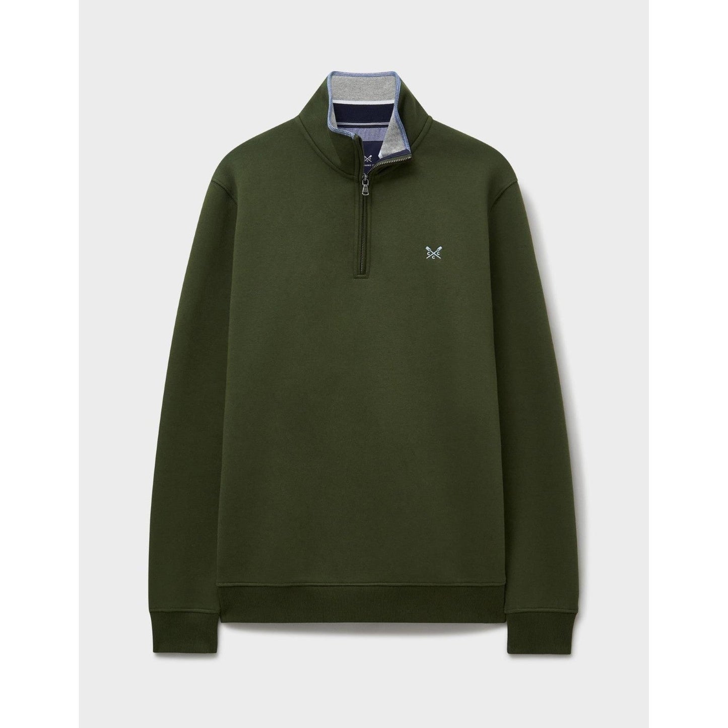 Crew Clothing Mens Classic Half Zip Sweatshirt