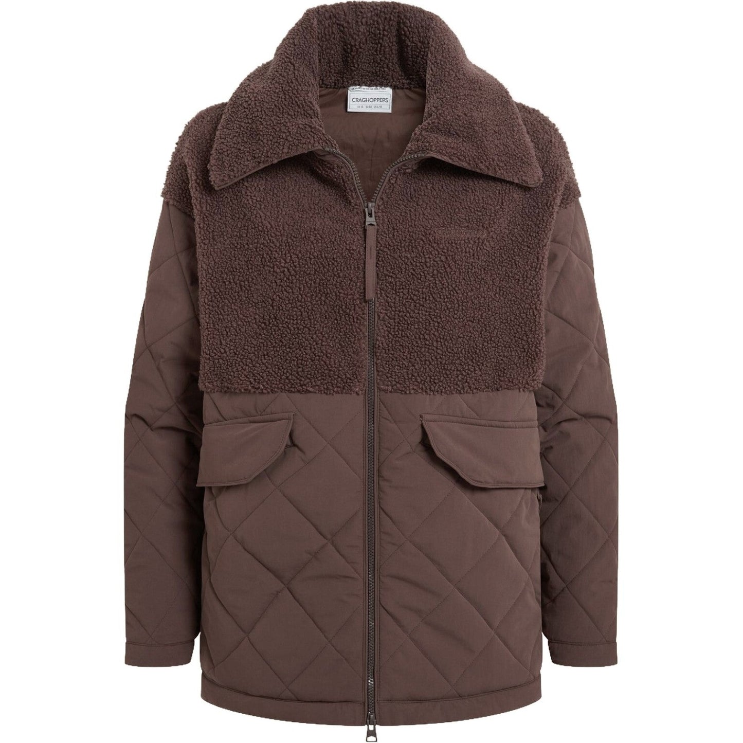 Craghoppers Womens Fairfield Hybrid Full Zip Fleece