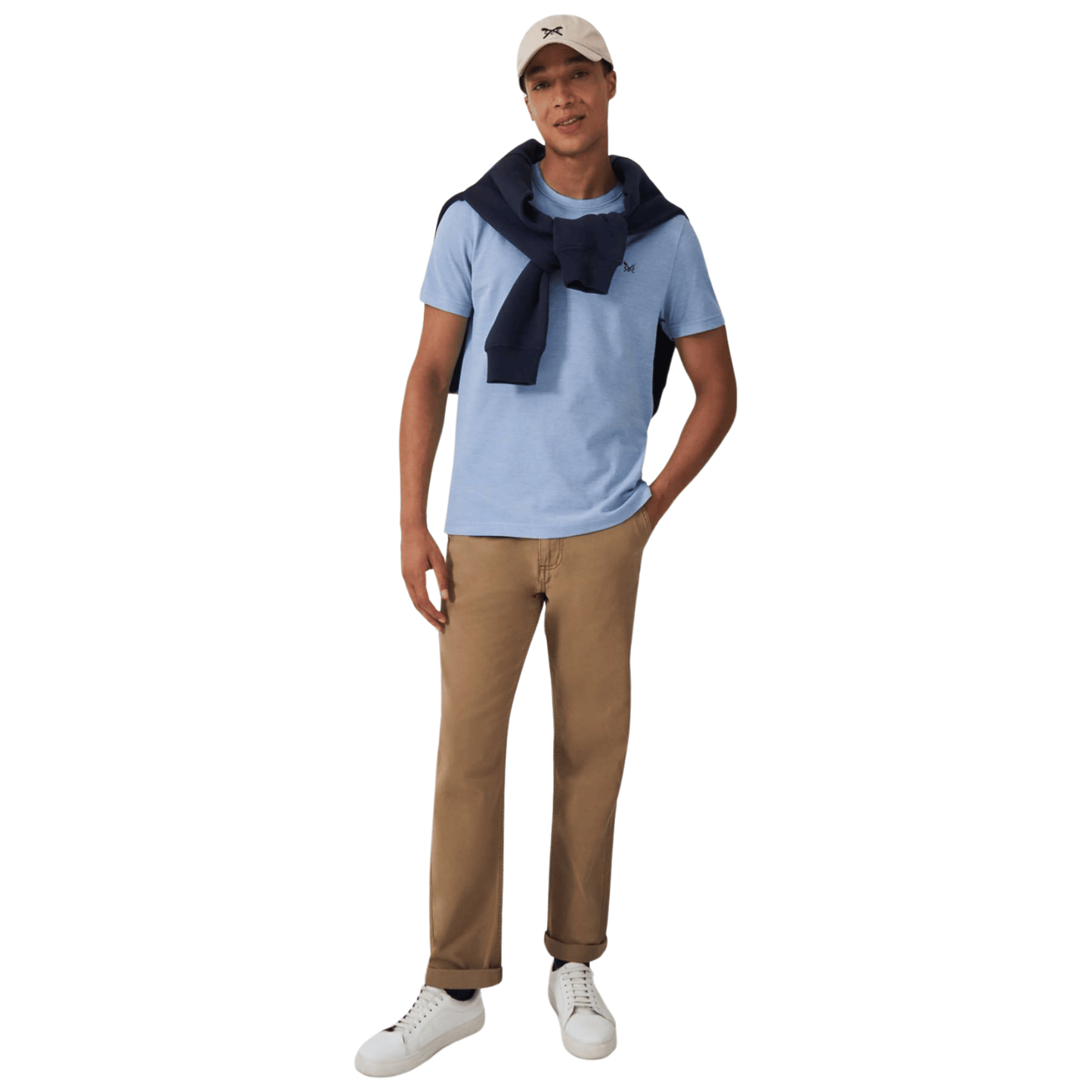 Crew Clothing Mens Oxford T-Shirt