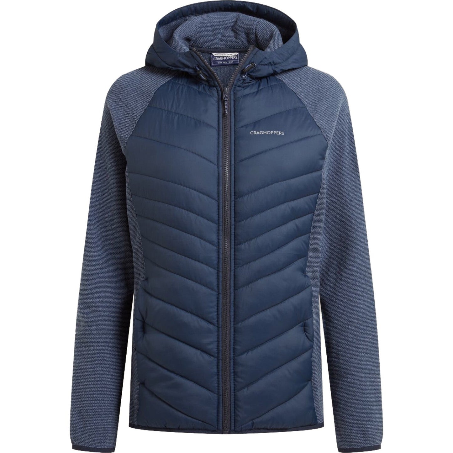 Craghoppers Womens Zayas Hybrid Full Zip Fleece