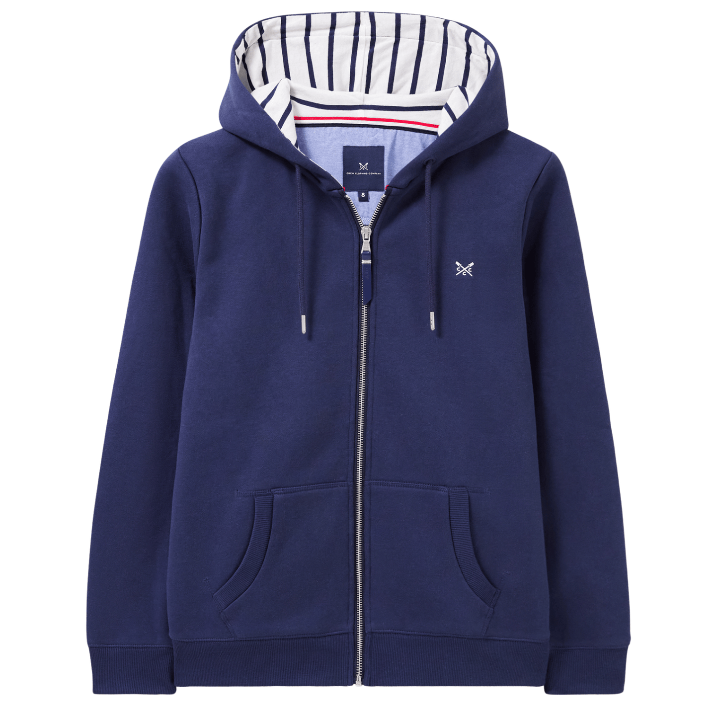 Crew Clothing Womens Heritage Zip Through Hoodie