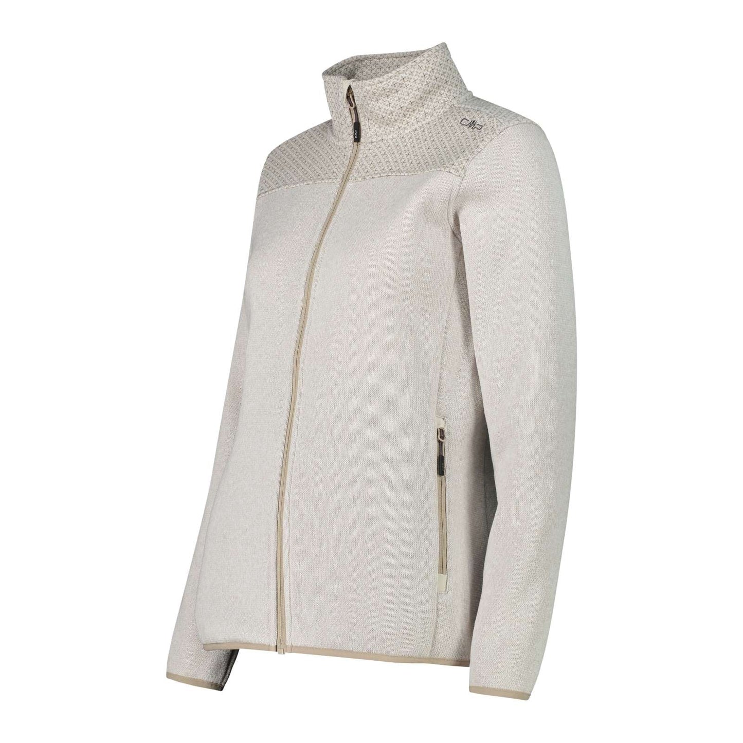 CMP Womens Knit Tech Full Zip Fleece