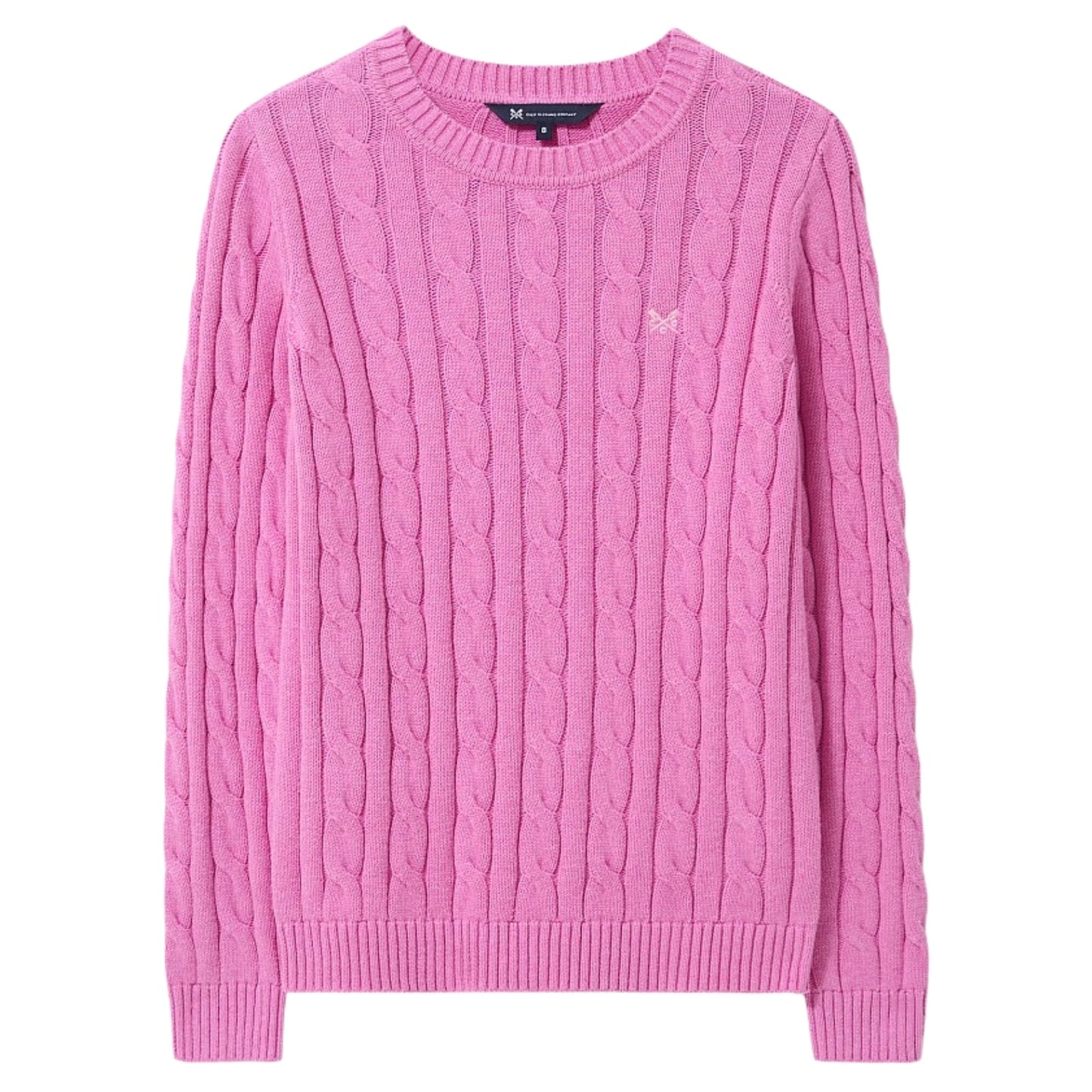 Crew Clothing Womens Crew Neck Chunky Sweatshirt