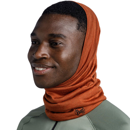 Buff Unisex Merino Wool Lightweight Tubular Bandana Scarf - Cinnamon