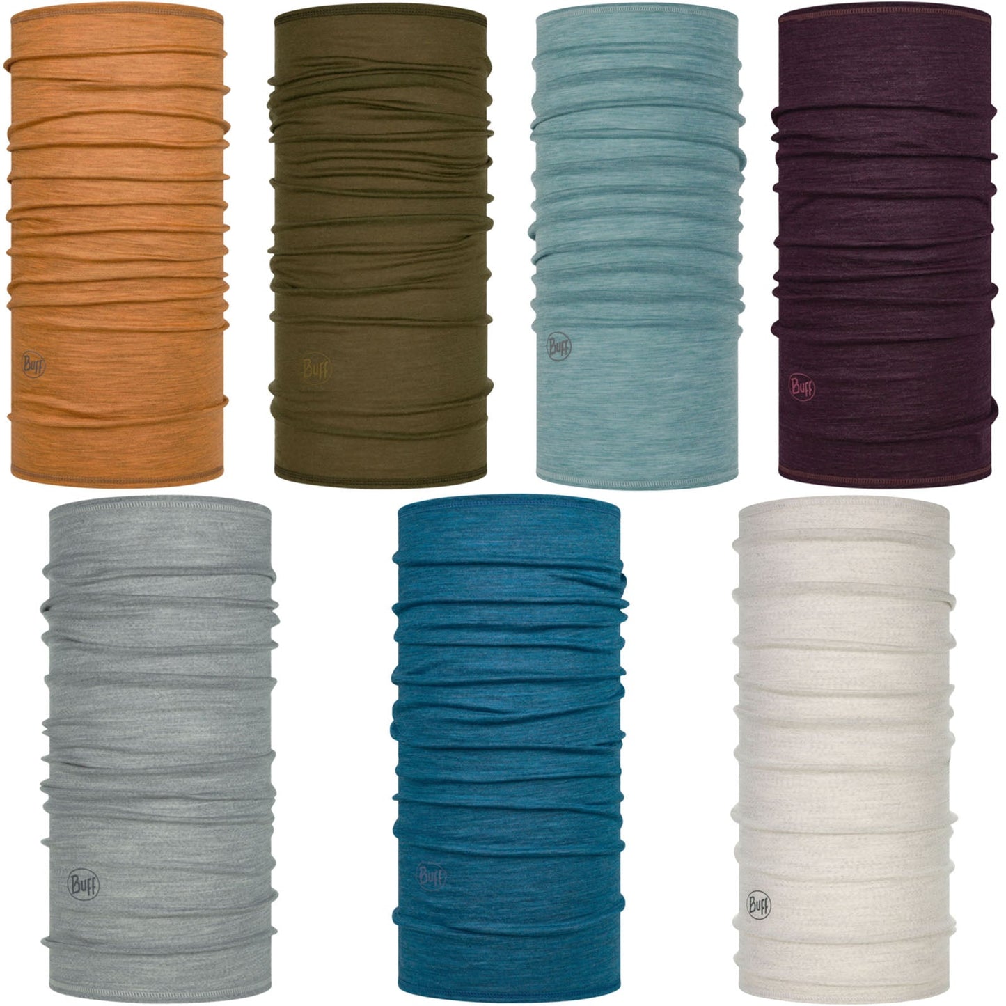Buff Unisex Merino Wool Lightweight Tubular Bandana