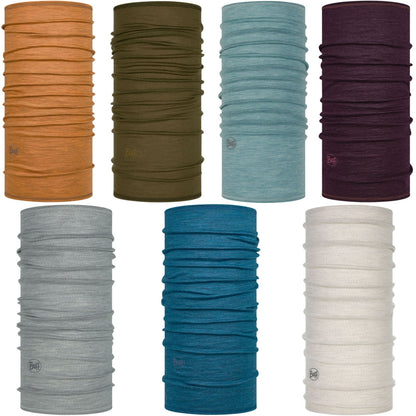Buff Unisex Merino Wool Lightweight Tubular Bandana