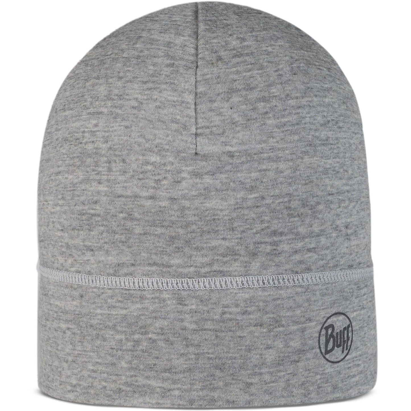 Buff Unisex Merino Wool Lightweight Beanie Hat - Light Grey