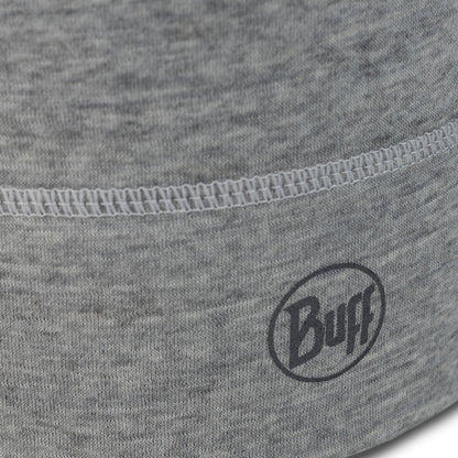 Buff Unisex Merino Wool Lightweight Beanie Hat - Light Grey