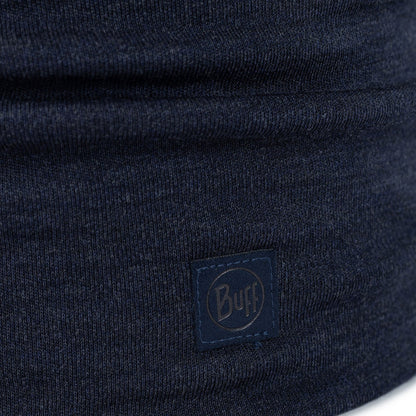 Buff Unisex Merino Wool Heavyweight Tubular Bandana Scarf - Indigo