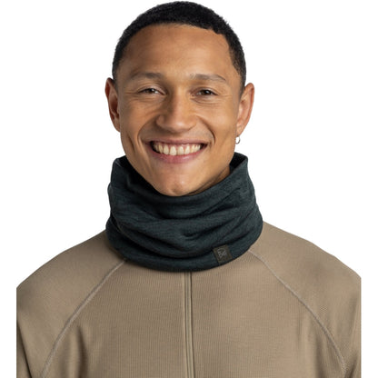 Buff Unisex Merino Wool Heavyweight Tubular Bandana Scarf - Forest