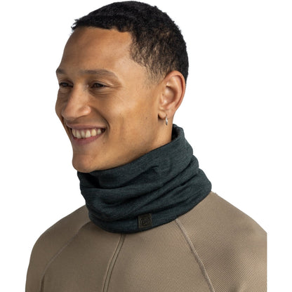 Buff Unisex Merino Wool Heavyweight Tubular Bandana Scarf - Forest