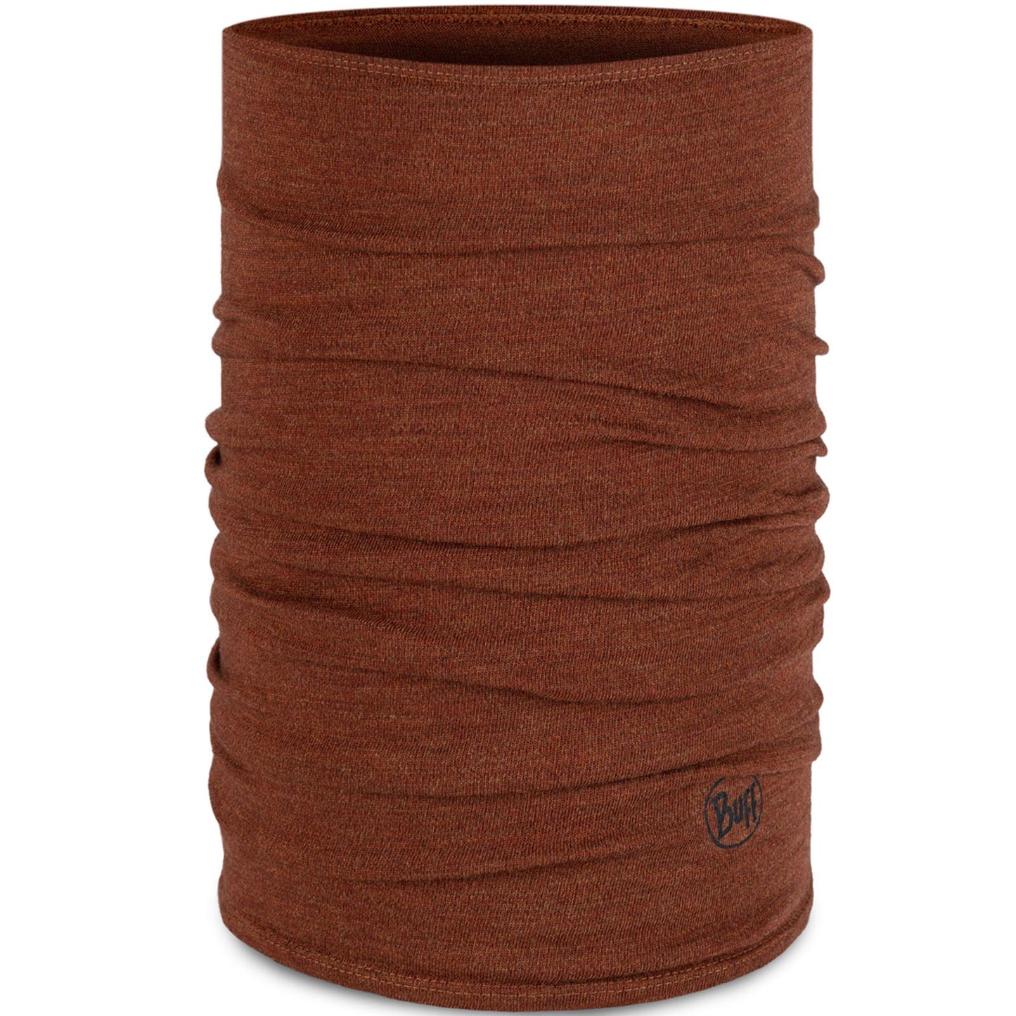 Buff Unisex Midweight Merino Wool Tubular Bandana Scarf - Cinnamon