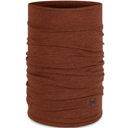 Buff Unisex Midweight Merino Wool Tubular Bandana Scarf - Cinnamon