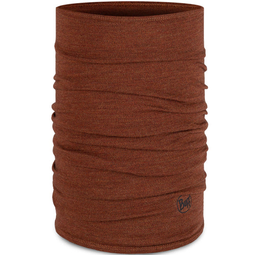 Buff Unisex Midweight Merino Wool Tubular Bandana Scarf - Cinnamon