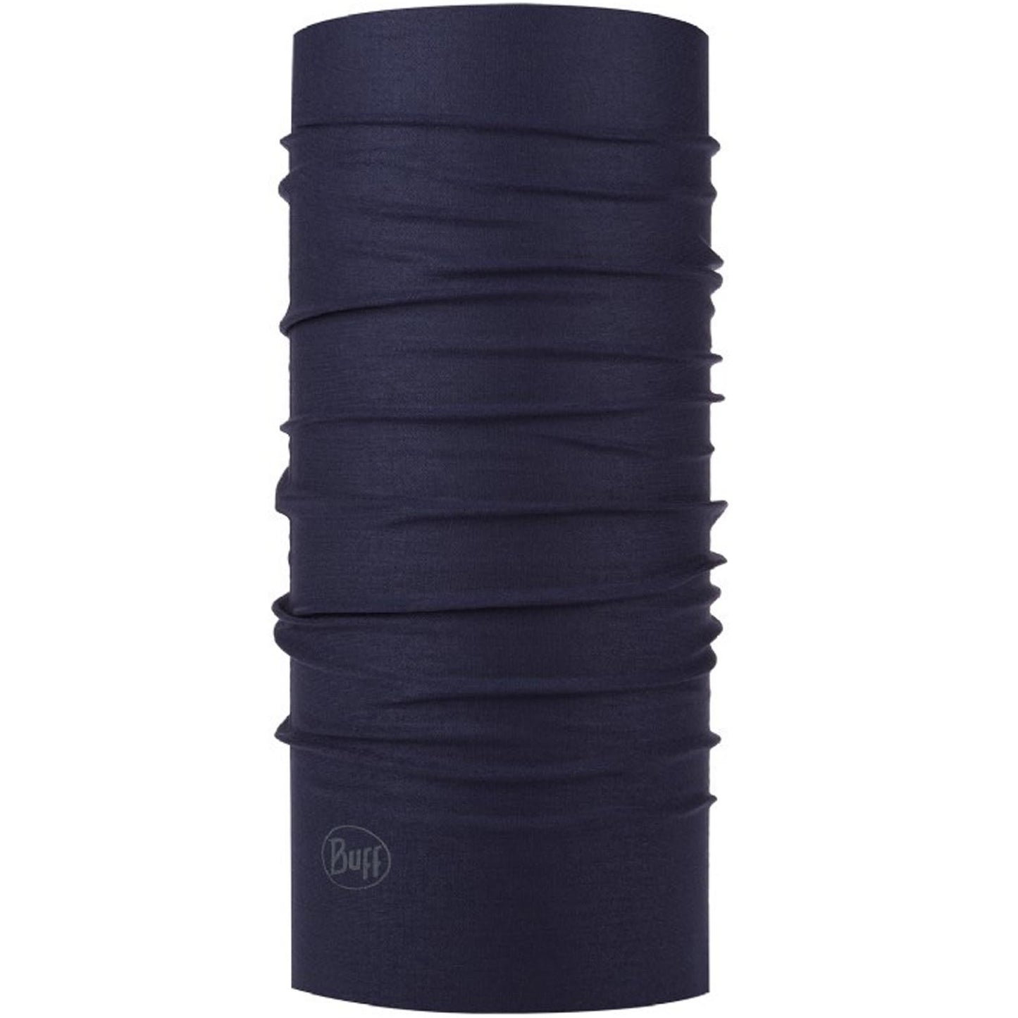 Buff Unisex Solid Original Tubular Neck Gaiter - Blue