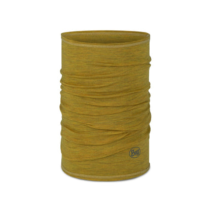 Buff Unisex Merino Wool Lightweight Outdoor Tubular Bandana Scarf - Maize