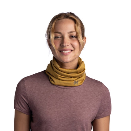 Buff Unisex Merino Wool Lightweight Outdoor Tubular Bandana Scarf - Maize