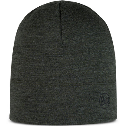 Buff Unisex Merino Wool Migweight Beanie Hat - Bark