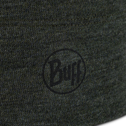 Buff Unisex Merino Wool Migweight Beanie Hat - Bark