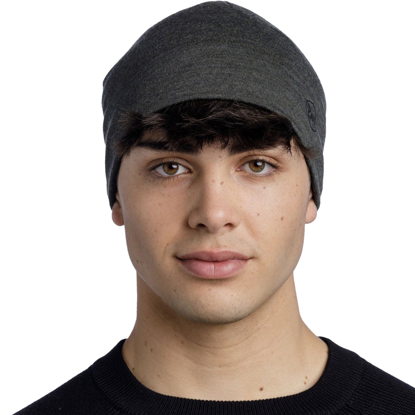 Buff Unisex Merino Wool Migweight Beanie Hat - Bark