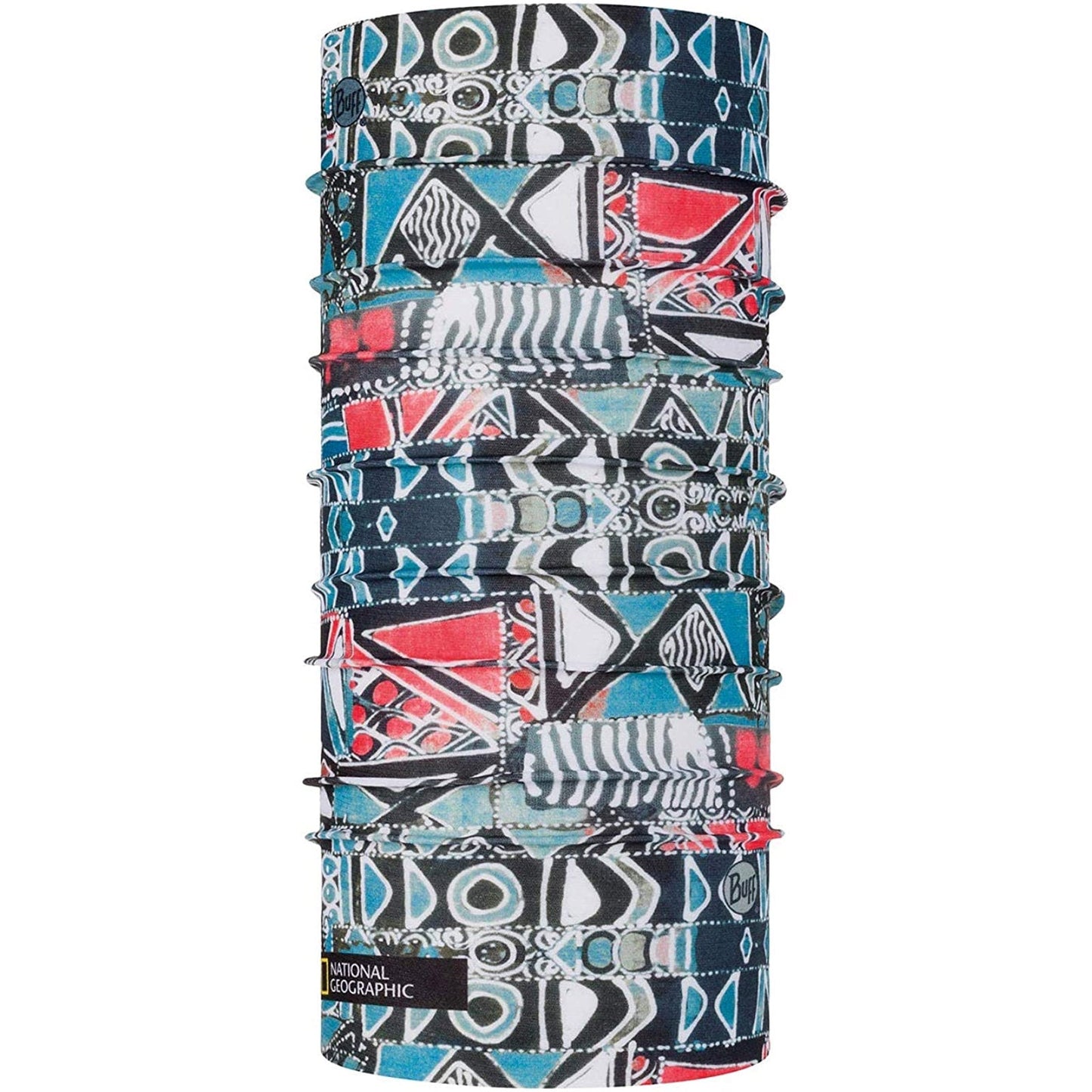 Buff Unisex National Geo CoolNet UV+ Tubular Neck Gaiter - Multi