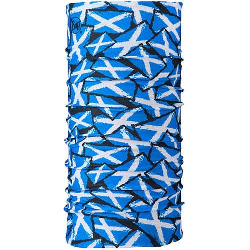 Buff Unisex Saltire Tubular Neck Gaiter - Blue