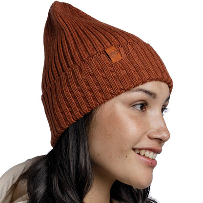 Buff Unisex Knitted Merino Wool Beanie Hat