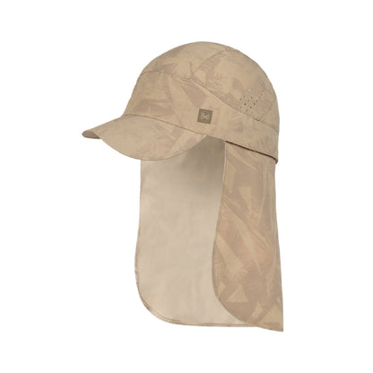Buff Unisex Walking Hiking UPF 50 Packable Pack Sahara Cap