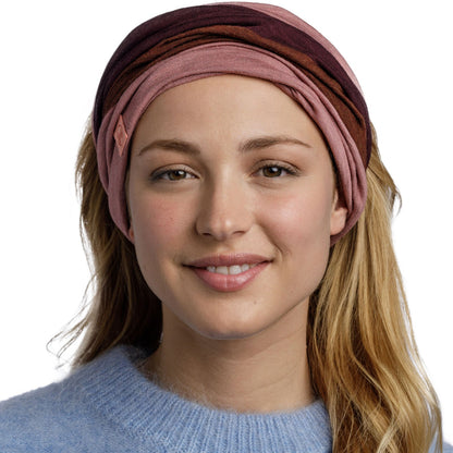 Buff Unisex Merino Wool Colourblock Move Bandana Scarf