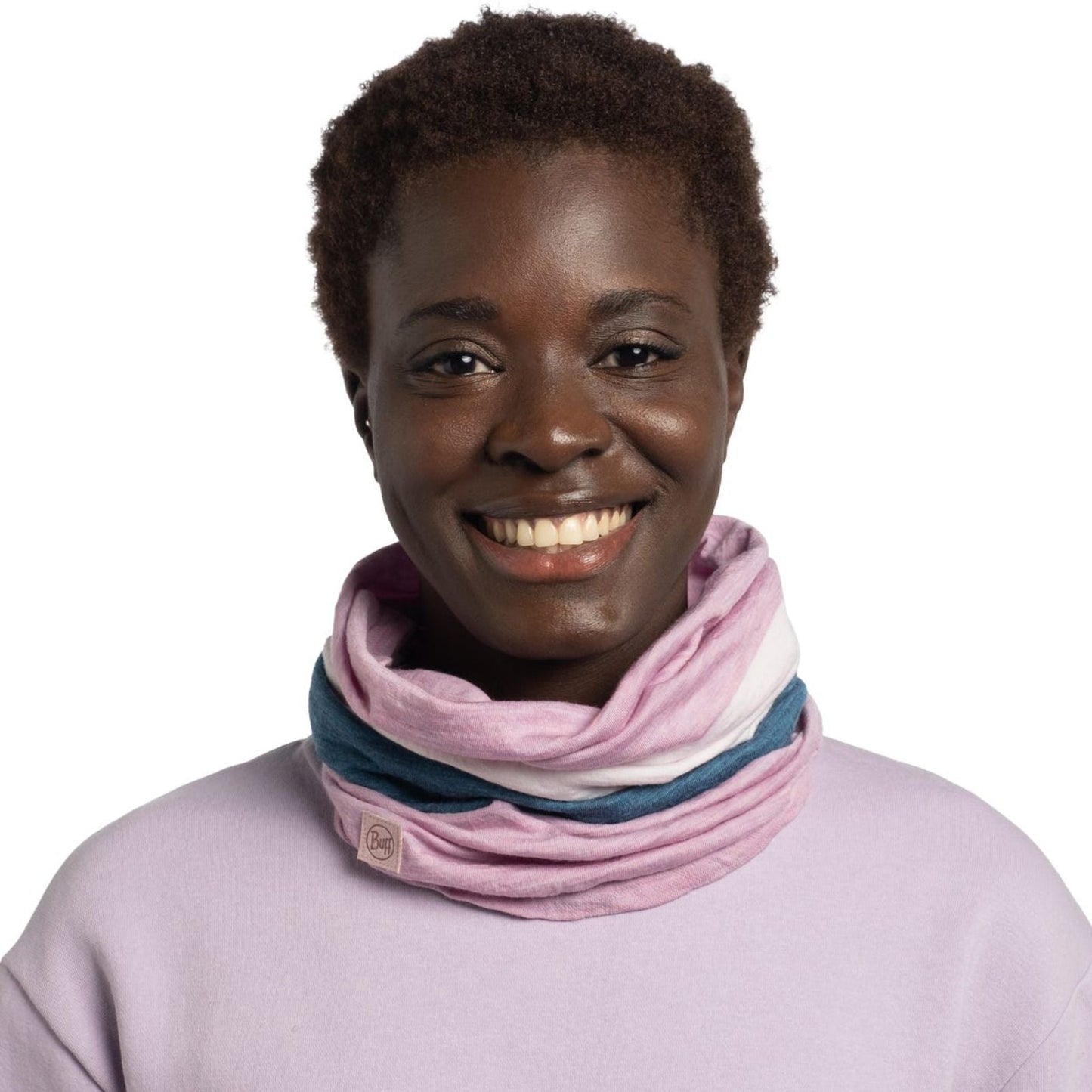 Buff Unisex Merino Wool Colourblock Move Bandana Scarf