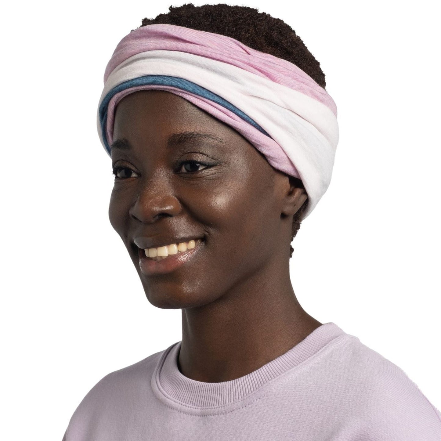 Buff Unisex Merino Wool Colourblock Move Bandana Scarf