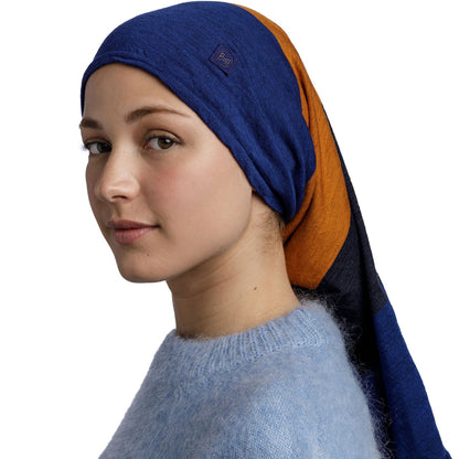 Buff Unisex Merino Wool Colourblock Move Bandana Scarf