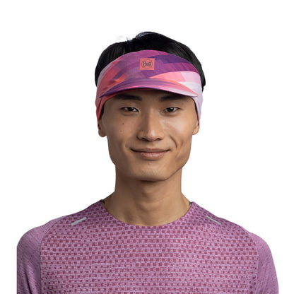 Buff Womens Pack Speed Visor Packable Running Cap -  Purple
