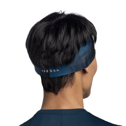 Buff Unisex Running Cycling Walking Fastwick Headband - Malc Azure