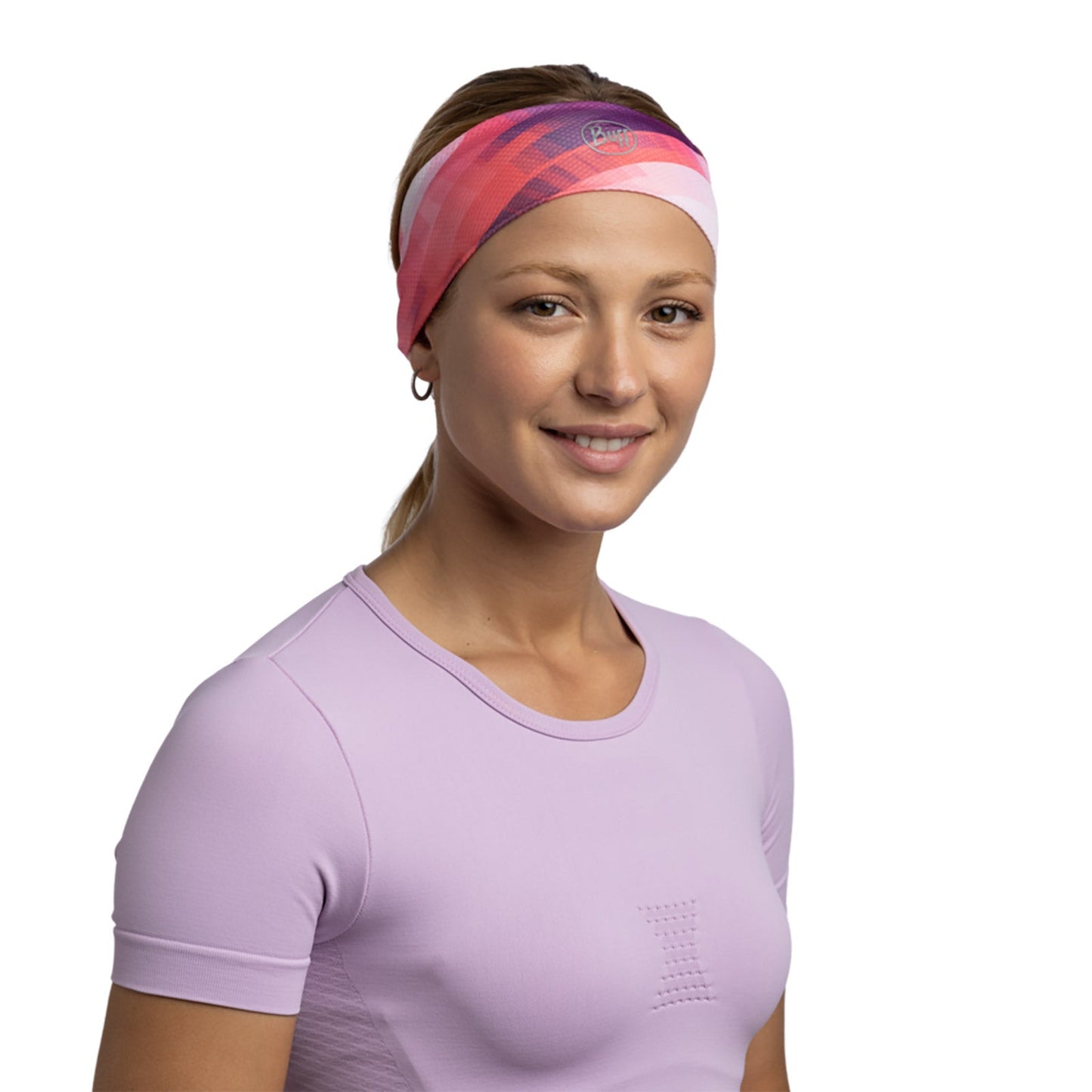 Buff Womens Running Cycling Walking Fastwick Headband - Wae Purple